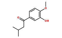 1-(3-羟基-4-甲氧基苯基)-3-甲基-1-丁酮