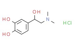 4-[2-(dimethylamino)-1-hydroxyethyl]benzene-1,2-diol,hydrochloride