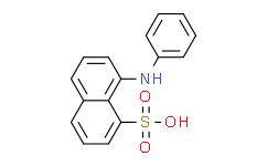 8-苯胺-1-萘磺酸/N-苯基-8-萘胺-1-磺酸/8-苯氨基-1-萘磺酸/8-苯胺基-1-萘磺酸/N-苯基-1-萘胺-8-磺酸/N-苯基周位酸/苯基-1-萘胺-8-磺酸/苯基周位酸/ANSA/1,8-ANS
