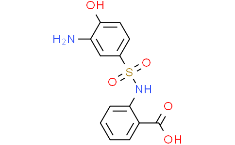 2-氨基苯酚-4-(2-羧基)磺酰苯胺