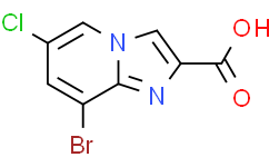 8-溴-6-氯咪唑并[1,2-a]吡啶-2-羧酸