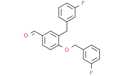 3-(3-氟苯甲基)-4-（3-氟-芐氧基）苯甲醛