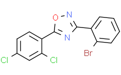 3-(2-溴苯基)-5-(2,4-二氯苯基)-1,2,4-恶二唑