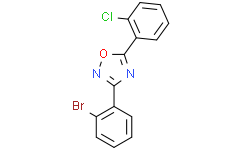 3-(2-溴苯基)-5-(2-氯苯基)-1,2,4-恶二唑