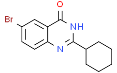 6-溴-2-环己基喹唑啉-4(3H)-酮