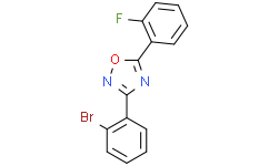 3-(2-溴苯基)-5-(2-氟苯基)-1,2,4-恶二唑