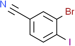 3-溴-4-碘苯甲腈