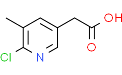 2-(6-氯-5-甲基吡啶-3-基)乙酸