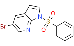 1-(苯磺酰)-5-溴-1H-吡咯并[2,3-b]吡啶