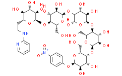 4-硝基苯基6'-脫氧-6'-（2-吡啶基氨基）-a-D-戊基-（1-4）-吡喃葡萄糖苷