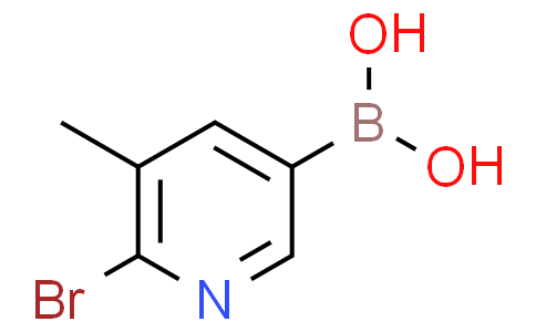 2-溴-3-甲基吡啶-5-硼酸