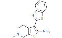 3-(苯并[d]噻唑-2-基)-6-甲基-4,5,6,7-四氢噻吩并[2,3-c]吡啶-2-胺