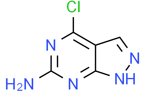 4-氯-1H-吡唑并[3,4-d]嘧啶-6-胺