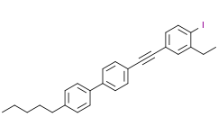4-((3-乙基-4-碘苯基)乙炔基)-4'-戊基-1,1'-联苯