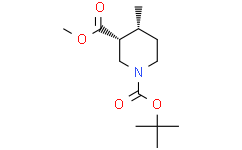 3-甲基(3R,4R)-rel-4-甲基哌啶-1-叔丁基-1,3-二羧酸酯
