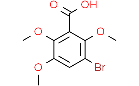 3-溴-2,5,6-三甲氧基苯甲酸
