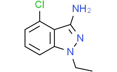 4-氯-1-乙基-1H-吲唑-3-胺