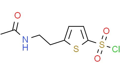 5-(2-Acetamidoethyl)thiophene-2-sulfonyl chloride