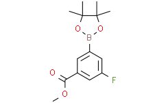 3-Fluoro-5-methoxycarbonylphenylboronic acid, pinacol ester