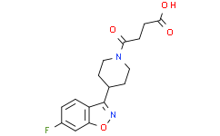 4-(4-(6-氟苯并[d]异恶唑-3-基)哌啶-1-基)-4-氧代丁酸