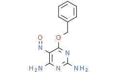 2,4-Pyrimidinediamine, 5-nitroso-6-(phenylmethoxy)-