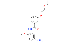 N-(5-氨基-2-甲氧基苯基)-3-(2-乙氧基乙氧基)苯甲酰胺