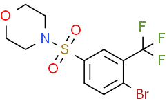 4-(4-溴-3-(三氟甲基)苯磺酰基)吗啉