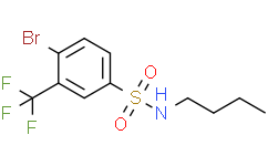 4-溴-N-丁基-3-(三氟甲基)苯磺酰胺
