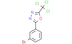 2-(3-溴苯基)-5-三氯甲基-1,3,4-恶二唑