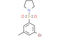 1-(3-溴-5-甲基苯基磺酰基)吡咯烷