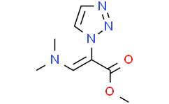 3-(二甲基氨基)-2-(1H-1,2,3-三唑-1-基)丙烯酸甲酯