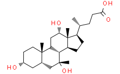 (4R)-4-[(1R,3aS,3bR,4R,5aS,7R,9aS,9bS,11S,11aR)-4,7,11-trihydroxy-4,9a,11a-trimethyl-hexadecahydro-1H-cyclopenta[a]phenanthren-1-yl]pentanoic acid