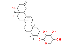 3-O-[α-L-arabinopyranosyl]-30-norolean-12,20(29)-dien-28-oic acid
