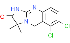 6,7-二氯-3,3-二甲基-5,10-二氢咪唑并[2,1-b]喹唑啉-2(3H)-酮