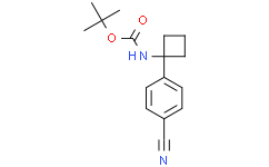 N-[1-(4-氰基苯基)环丁基]氨基甲酸叔丁酯
