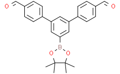 5'-(4,4,5,5-四甲基-1,3,2-二氧硼杂环戊烷-2-基)-[1,1':3',1''-三联苯]-4,4''-二甲醛