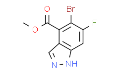 5-溴-6-氟-1H-吲唑-4-甲酸甲酯