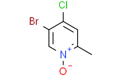 5-溴-4-氯-2-甲基吡啶 1-氧化物