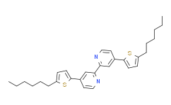 4,4'-Bis(5-hexyl-2-thienyl)-2,2'-bipyridine