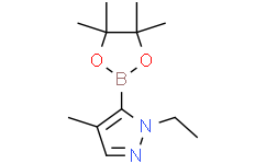 1-乙基-4-甲基-5-(4,4,5,5-四甲基-1,3,2-二氧硼杂环戊烷-2-基)-1H-吡唑