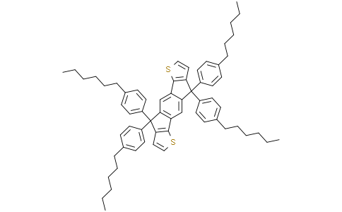 4,4,9,9-四(4-己基苯基)-4,9-二氢-s-苯并二茚并[1,2-B：5,6-b']二噻吩