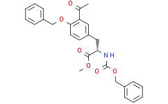 3-乙酰基-N-苄氧基羰基-4-O-苄基-L-酪氨酸甲基酯