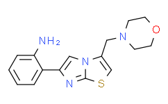 2-(3-(吗啉甲基)咪唑并[2,1-b]噻唑-6-基)苯胺