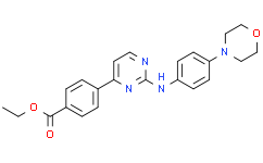 4-(2-((4-吗啉苯基)氨基)嘧啶-4-基)苯甲酸乙酯