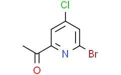 1-(6-溴-4-氯吡啶-2-基)乙酮