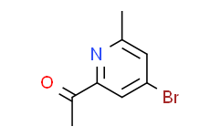 1-(4-溴-6-甲基吡啶-2-基)乙酮