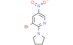3-溴-5-硝基-2-(吡咯烷-1-基)吡啶