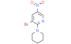 3-溴-5-硝基-2-(哌啶-1-基)吡啶