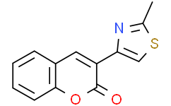 3-(2-甲基噻唑-4-基)-2H-苯并吡喃-2-酮