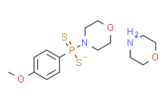 4-甲氧基苯基硫代磷酸酯（吗啉）吗啉盐